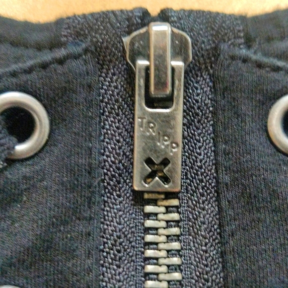 Royal Bones Gothic Romantic Double Corset Hi-Low Lace Sleeve Dress Vampire Witch - Picture 10 of 12